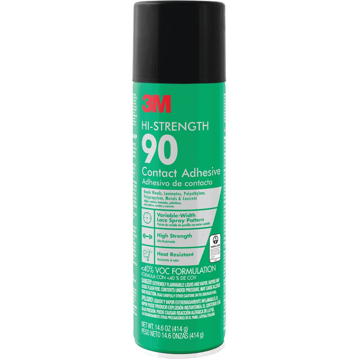 3M Hi-Strength 90 14.6 Oz. Low VOC Contact Adhesive