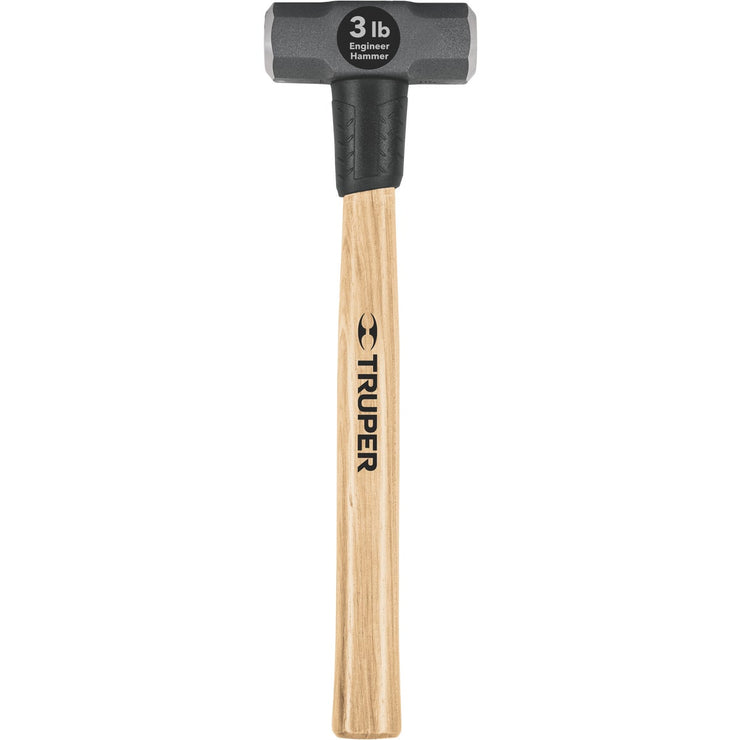 Truper 3 Lb. Steel Double Face Drilling Hammer with Hickory Handle