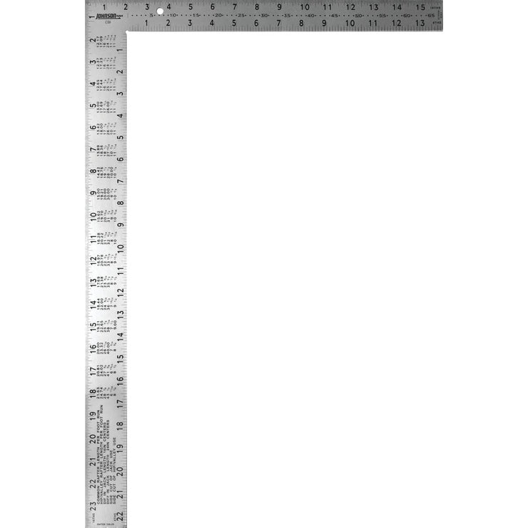 Johnson Level 16 In. x 24 In. Steel Professional Easy-Read Carpenter&