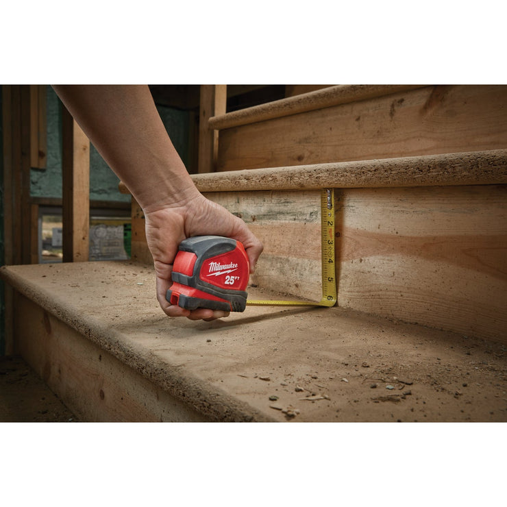 Milwaukee 25 Ft. Compact Tape Measure