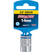 Channellock 3/8 In. Drive 14 mm 6-Point Shallow Metric Socket