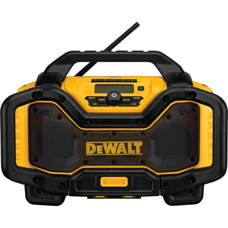 DeWalt 20 Volt Lithium-Ion Bluetooth Cordless Jobsite Radio/Charger (Bare Tool)