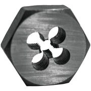 Century Drill & Tool 5/16-18 National Coarse 1 In. Across Flats Fractional Hexagon Die