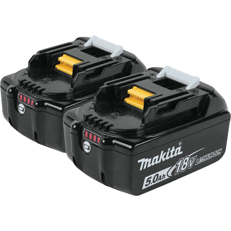 Makita 18 Volt LXT Lithium-Ion 5.0 Ah Tool Battery (2-Pack)