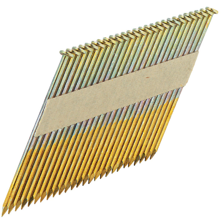 Grip-Rite 30 Degree Paper Tape Hot-Dipped Galvanized Clipped Head Framing Stick Nail, 3-1/4 In. x .131 In. (2000 Ct.)