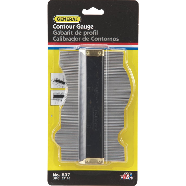 General Tools 3-1/2 In. x 6 In. Contour Gauge