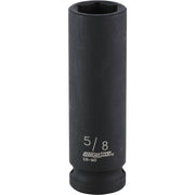 Channellock 1/2 In. Drive 5/8 In. 6-Point Deep Standard Impact Socket