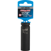 Channellock 1/2 In. Drive 11/16 In. 6-Point Deep Standard Impact Socket