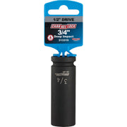 Channellock 1/2 In. Drive 3/4 In. 6-Point Deep Standard Impact Socket