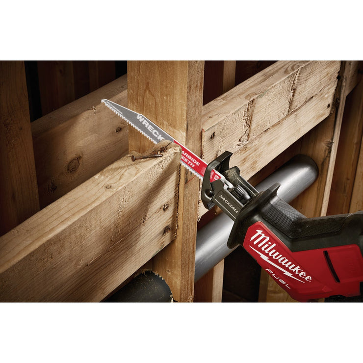 Milwaukee The Ax Sawzall 6 In. 3 TPI Wood Pruning Reciprocating Saw Blade