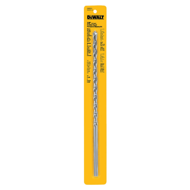 DeWalt 3/8 In. x 12 In. Masonry Drill Bit