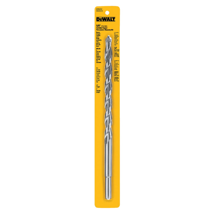DeWalt 5/8 In. x 12 In. Masonry Drill Bit