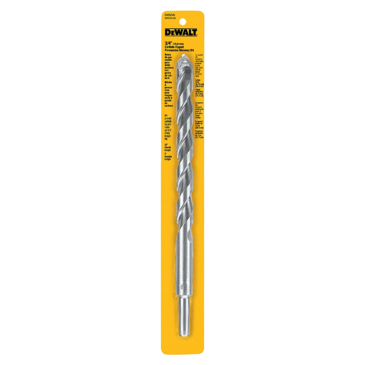 DeWalt 3/4 In. x 12 In. Masonry Drill Bit