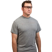 Milwaukee Red & Black Frame Safety Glasses with Clear Fog-Free Lenses