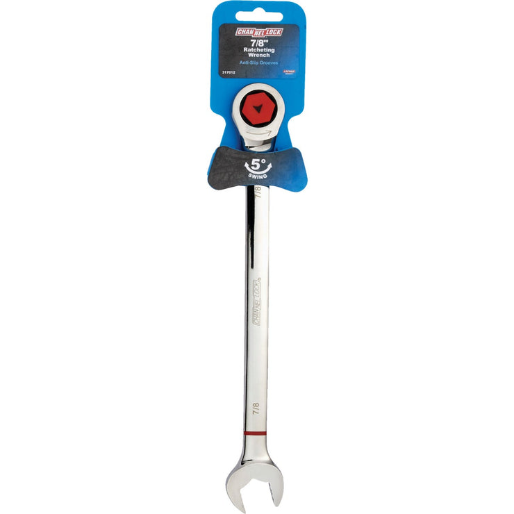 Channellock Standard 7/8 In. 12-Point Ratcheting Combination Wrench