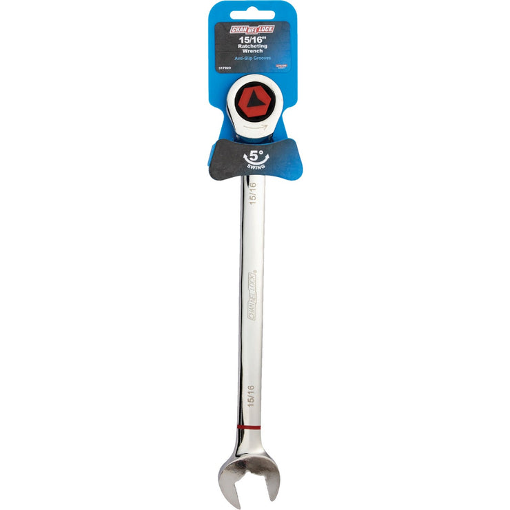 Channellock Standard 15/16 In. 12-Point Ratcheting Combination Wrench
