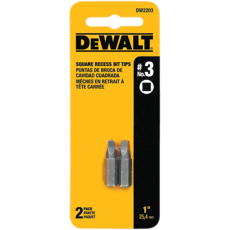 DeWalt Square Recess 