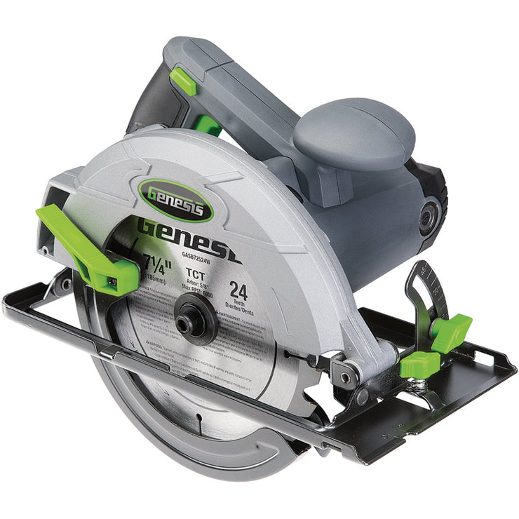 Genesis 13A 7-1/4 In. Circular Saw with Rip Guide
