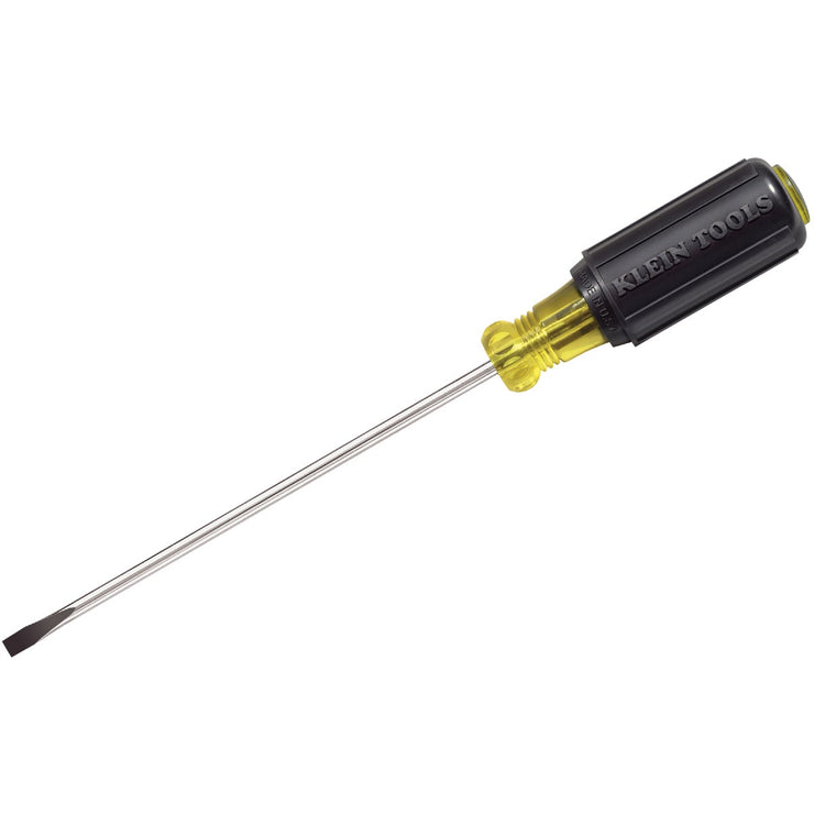 Klein 3/16 In. x 6 In. Cabinet-Tip Slotted Screwdriver