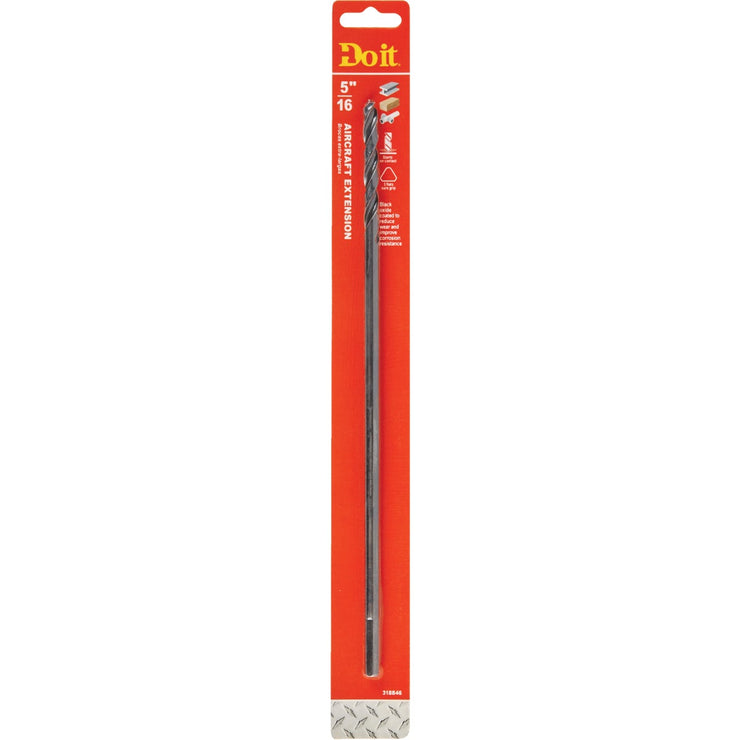 Do it 5/16 In. x 12 In. Black Oxide Extended Length Drill Bit