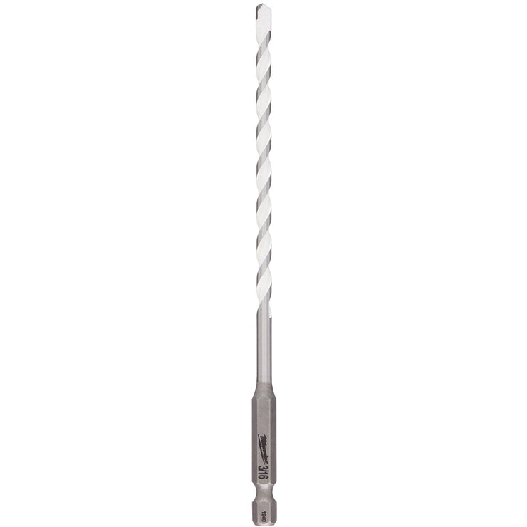 Milwaukee Shockwave 3/16 In. Carbide Multi-Material Hex Shank Drill Bit