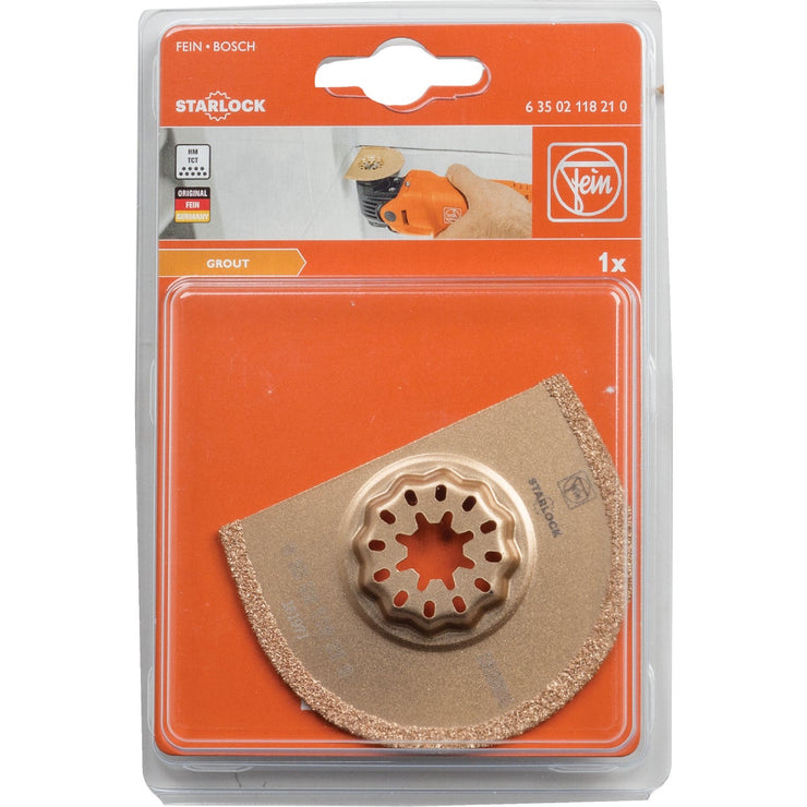 Fein Starlock 2-1/2 In. Carbide Grout Oscillating Blade