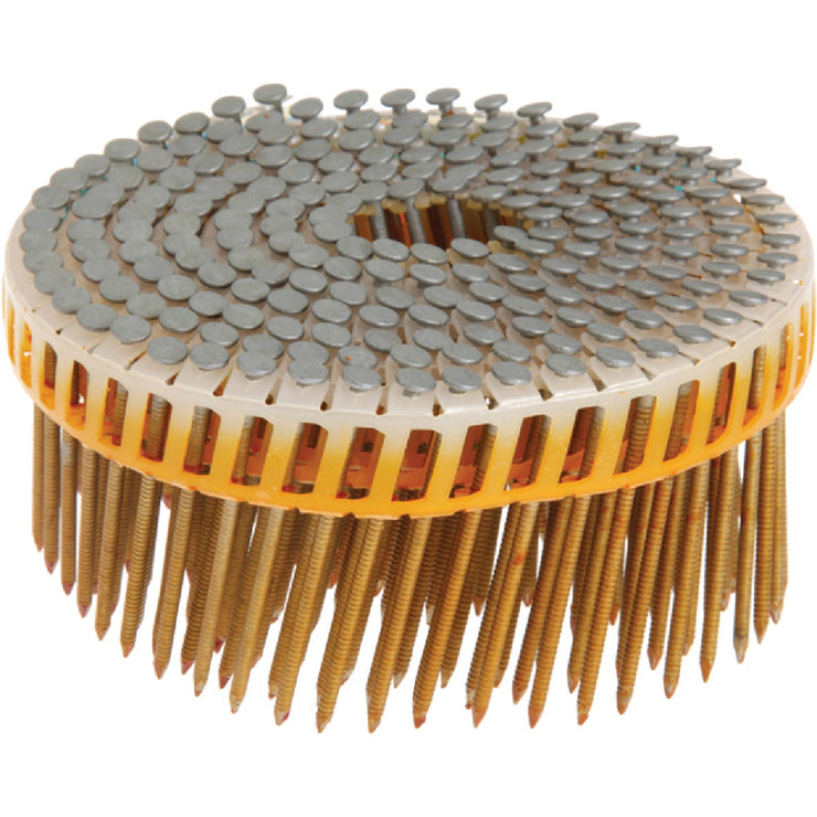 Grip-Rite 15 Degree Plastic Strip Hot-Dipped Galvanized Coil Siding Nail, 2-1/4 In. x .092 In. (4800 Ct.)