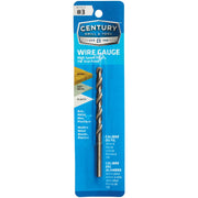 Century Drill & Tool Number 3 HSS Brite Wire Gauge Drill Bit