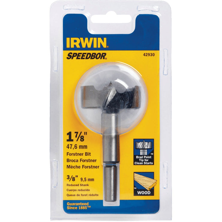 Irwin Marples 1-7/8 In. x 3-1/2 In. Reduced Forstner Drill Bit