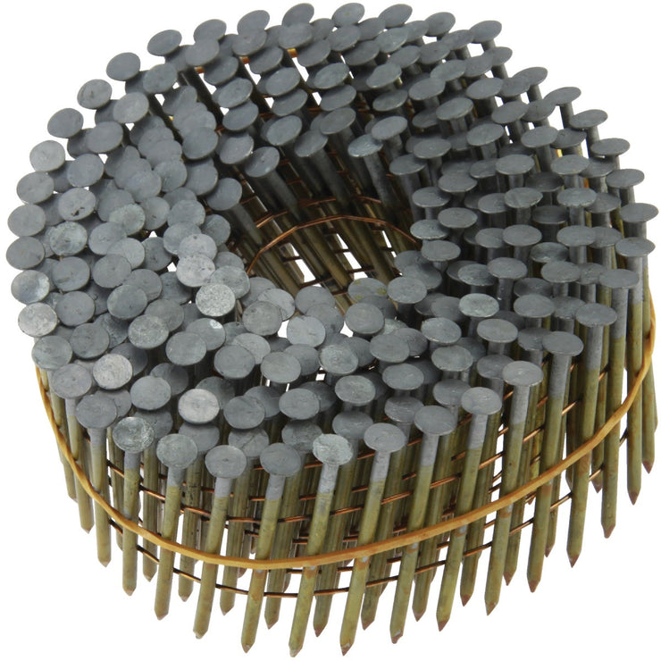 Grip-Rite 15 Degree Wire Weld Bright Ring Coil Framing Nail, 2-3/8 In. x .113 In. (3000 Ct.)