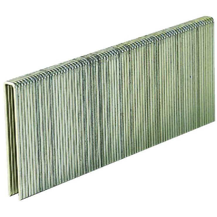 Grip-Rite 18-Gauge Galvanized L-Style Narrow Crown Finish Staple, 1/4 In. x 1 In. (4000 Ct.)