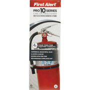 First Alert 4-A:60-B:C Rechargeable Commercial Fire Extinguisher