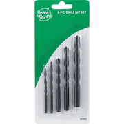 Smart Savers 5-Piece Black Oxide Drill Bit Set, 5/32 In. thru 3/8 In.