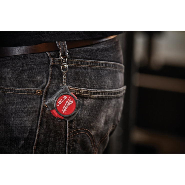 Milwaukee 6 Ft. Key Ring Tape Measure, Bulk