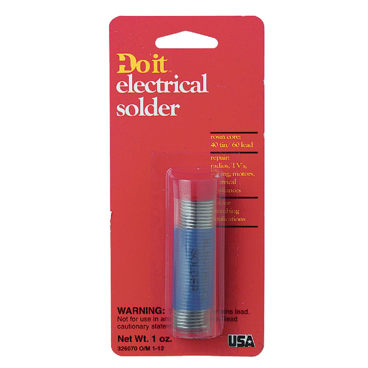 Do it 1 oz. Rosin 40% Tin, 60% Lead Solder