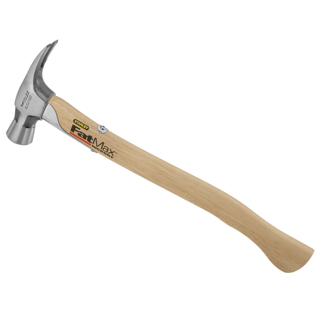 Stanley FatMax Anti-Vibe 22 Oz. Smooth-Face Framing Hammer with Steel –  Hemlock Hardware