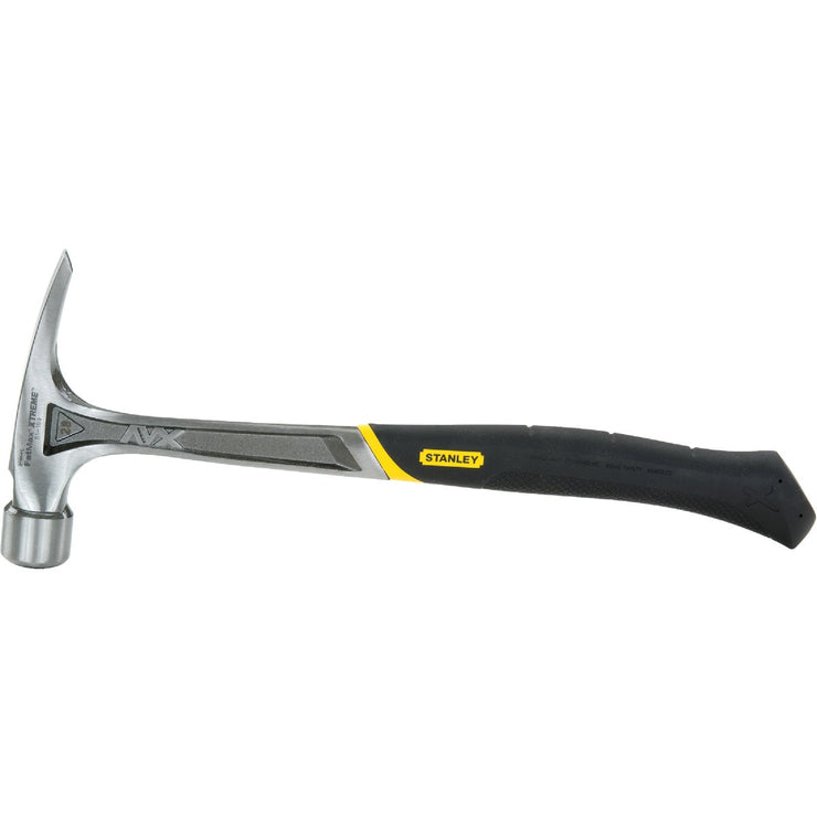 Stanley FatMax Anti-Vibe 28 Oz. Milled-Face Framing Hammer with Steel Handle