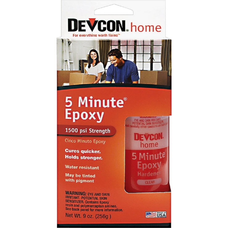 Devcon 9 Oz. 5 Minute Epoxy – Hemlock Hardware
