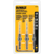 DeWalt 3-Piece Rapid Load Countersink Bit Set