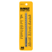DeWalt 1/4 In. x 7 In. Rotary Masonry Drill Bit