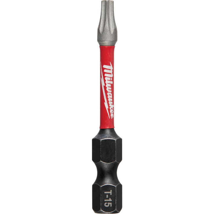 Milwaukee Shockwave T15 TORX 2 In. Power Impact Screwdriver Bit