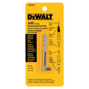 DeWalt #6 Black Oxide Drill & Drive Replacement Drill Bit (2-Pack)