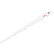 Milwaukee Sawzall 12 In. 6 TPI Wood Fleam Ground Reciprocating Saw Blade (5-Pack)