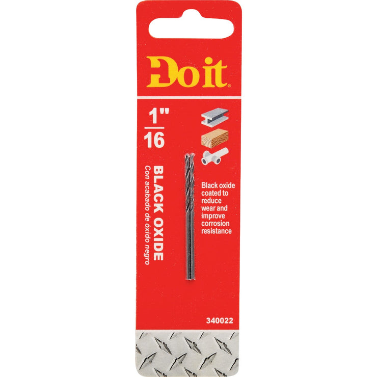 Do it 1/16 In. Black Oxide Drill Bit (2-Pack)