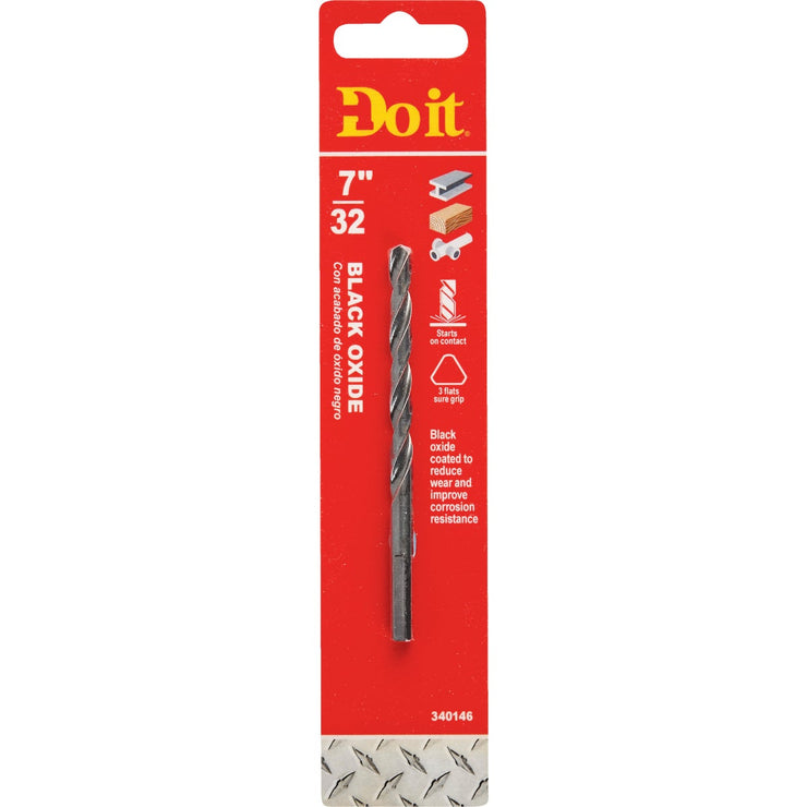 Do it 7/32 In. Black Oxide Drill Bit