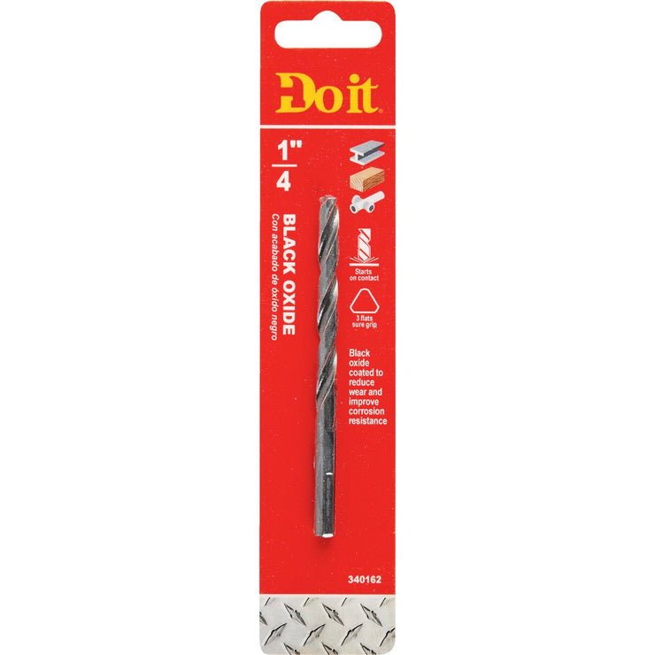 Do it 1/4 In. Black Oxide Drill Bit