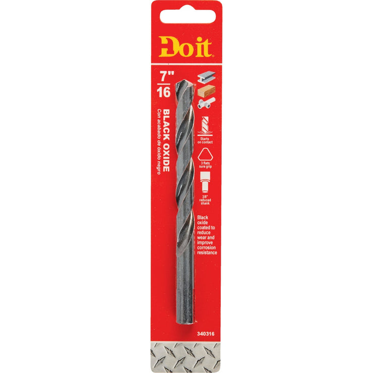 Do it 7/16 In. Black Oxide Drill Bit