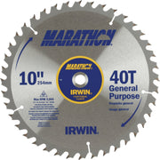 Irwin Marathon 10 In. 40-Tooth General Purpose Circular Saw Blade