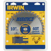 Irwin Marathon 10 In. 40-Tooth General Purpose Circular Saw Blade