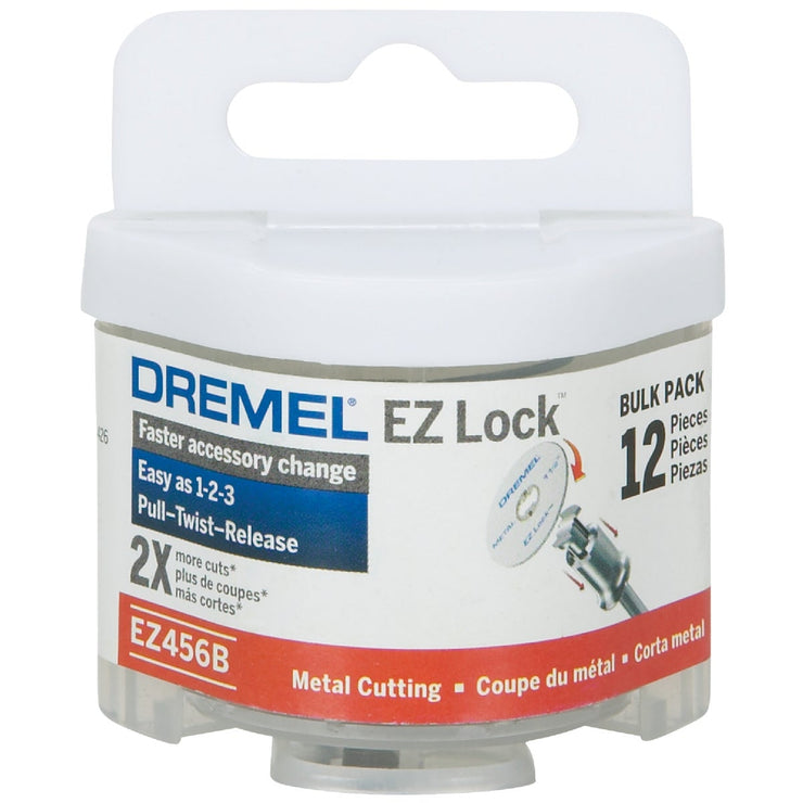 Dremel 1-1/2 In. EZ Lock Metal Cut-Off Wheel, (12-Pack)
